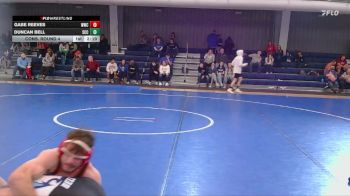 174 lbs Cons. Round 4 - Duncan Bell, Southeast Community College vs Gabe Reeves, Western Wyoming College