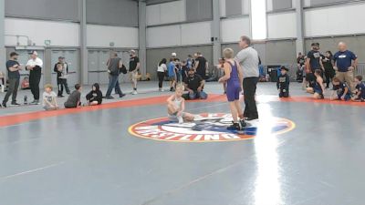 77 lbs Cons. Sub-semis - Cash Serrano, Lake Stevens Wrestling Club vs Rhett LaBelle, Big Cat Wrestling Club