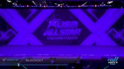 Blackout [2022 CheerForce San Diego L6 International Open Coed - Small] 2022 USA All Star Anaheim Super Nationals