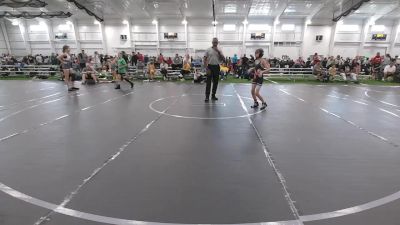 64 lbs Round 5 (10 Team) - Maverick Cipriani, SHWA vs Kamden Dentz, CrossRoads Wrestling