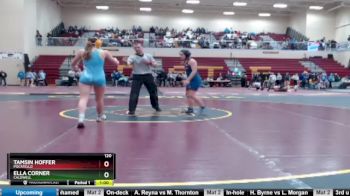 120 lbs Cons. Round 4 - Ella Corner, Caldwell vs Tamsin Hoffer, Pocatello