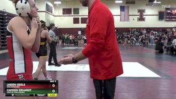 JV-13 lbs Round 1 - Jaiden Geels, Williamsburg vs Camden Erhardt, Vinton-Shellsburg