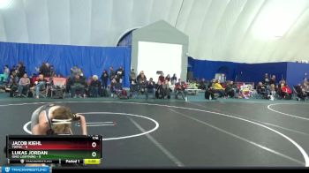 126 lbs Round 6 (8 Team) - Lukas Jordan, Ohio Lightning vs Jacob Kiehl, TWFOC