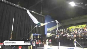 Brandan Gladkoff - High Bar, Wallers GymJam Academy - 2021 USA Gymnastics Development Program National Championships
