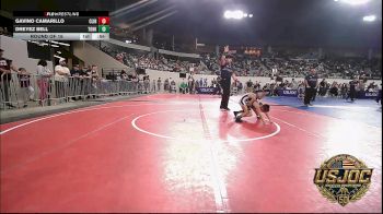 46 lbs Round Of 16 - Gavino Camarillo, Clinton Youth Wrestling vs Dreyez Bell, Team Of Hard Knox