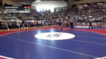 6A 120 lbs Quarterfinal - Odai Al Hameli, Fayetteville High School vs Gabe Rothmeyer, CABOT HIGH SCHOOL