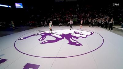 5A 105 lbs 1st Place Match - Tyler Rodriguez, Wasatch vs Katie Zimmerman, Hillcrest