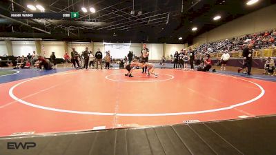 55 lbs Quarterfinal - Zane Montoya, Juggernaut Wrestling Club vs Hank Ward, Cowboy Wrestling Club