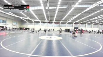 165 lbs Round 2 - Jaden Wehler, Clarion vs Braidon Woodward, Bloomsburg