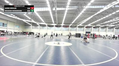 165 lbs Round 2 - Jaden Wehler, Clarion vs Braidon Woodward, Bloomsburg