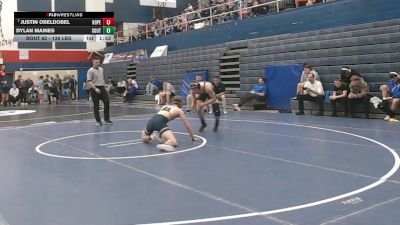 139 lbs Round Of 16 - Justin Obeldobel, Hopewell vs Dylan Maines, South Allegheny