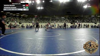 130 lbs Final - Keaton Nelson, Manhattan Wrestling Club vs Rawston Rogers, Bronco Wrestling Club
