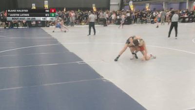 84 lbs Champ. Rd Of 32 - Blake Halsted, Viking Wrestling Club vs Austin Latinis, Wichita Training Center