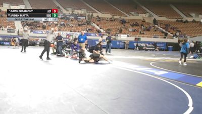 177-D2 Quarterfinal - Jaiden Matta, Desert Edge High School vs Gavin Sisamout, Arizona College Prep