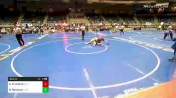 152 lbs Quarterfinal - Aidan Freeland, Reign Wrestling Club vs Riley Beckman, Unattached