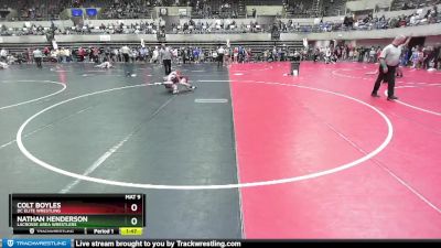 119 lbs Quarterfinal - Colt Boyles, DC Elite Wrestling vs Nathan Henderson, LaCrosse Area Wrestlers