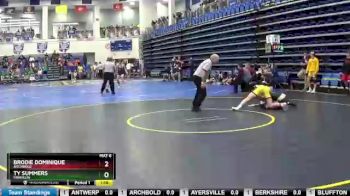 144 lbs Champ. Round 3 - Brodie Dominique, ARCHBOLD vs Ty Summers, Franklin