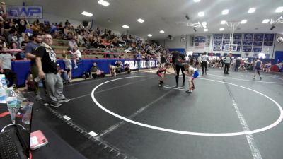 52-55 lbs Rr Rnd 1 - Tucker Bishop, Smith Wrestling Academy vs Patrick Sanchez, Team Tulsa Wrestling Club