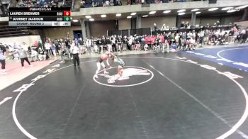125 lbs Champ. Round 3 - Journey Jackson, Unattached vs Lauren Brehmer, Unattached