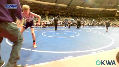 100 lbs Semifinal - Jonah Roberts, HURRICANE WRESTLING ACADEMY vs Hunter Caughlin, Buck Pride Wrestling