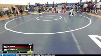 113 lbs Quarterfinal - Kaysic Lundquist, Mead vs Willis Tomeo, Ferris