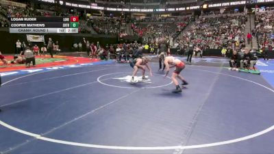 132-5A Champ. Round 1 - Cooper Mathews, Cherokee Trail vs Logan Ruder, Loveland