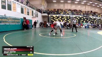 126 lbs Cons. Round 2 - Trevor Alford, SPRINGFIELD(Akron) vs Brady Hexter, OLMSTED FALLS