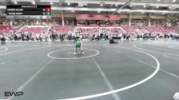 52 lbs Cons. Round 3 - Ryne Graf, Carroll vs Asher Allen, Kingdom Training Grounds