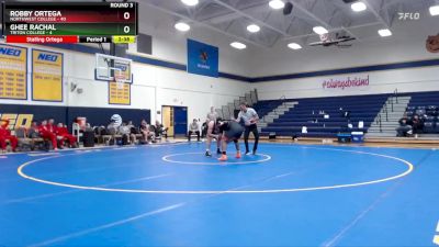 197 lbs Round 3 (6 Team) - Ghee Rachal, Triton College vs Robby Ortega, Northwest College