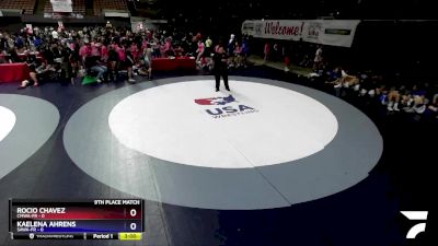 115 lbs Placement Matches (16 Team) - Rocio Chavez, CMWA-FR vs Kaelena Ahrens, SAWA-FR