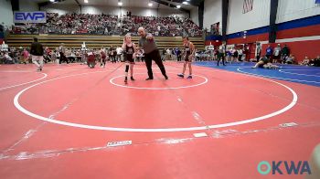 73 lbs Rr Rnd 4 - Noah Nicely, Morris Wrestling Association vs Aurora Bearden, Skiatook Youth Wrestling