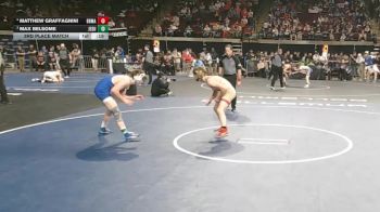 D 1 126 lbs 3rd Place Match - Max Belsome, Jesuit vs Matthew Graffagnini, Brother Martin