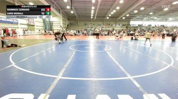 56 lbs Rr Rnd 2 - Dominck Cerrato, Steel Hunt Savages vs Luke Worall, The Fort Hammers