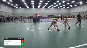 125 lbs Consolation - Akoni Kaaialii, Golden Back vs Koby Tyler, Unaffiliated