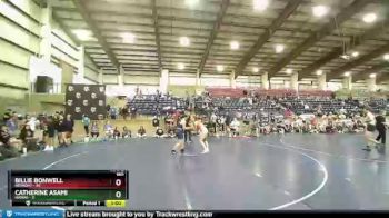 180 lbs Round 1 (3 Team) - Billie Bonwell, NEVADA1 vs Catherine Asami, HAWAII