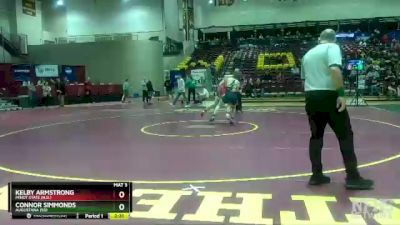 149 lbs Quarterfinal - Connor Simmonds, Augustana (SD) vs Kelby Armstrong, Minot State (N.D.)