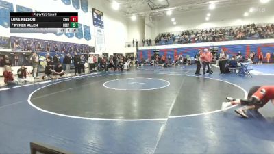 126 lbs Champ. Round 1 - Luke Nelson, Clearwater Valley vs Ryker Allen, Post Falls