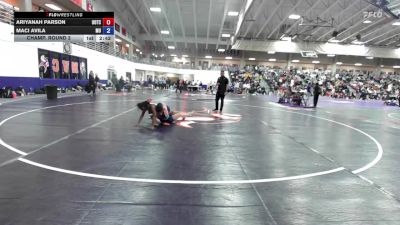 138 lbs Champ. Round 2 - Maci Avila, Midland University vs Ariyanah Parson, University Of The Cumberlands