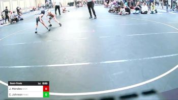 54 lbs Semifinal - Jeeandy Morales, SoCal Hammers vs Caleb Johnson, Rancho Bernardo WC