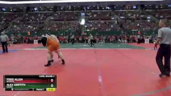D2-285 lbs Cons. Round 2 - Alex Griffith, Galion vs Todd Allen, Buckeye