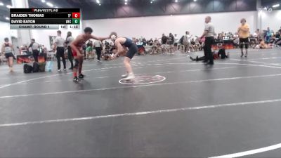 153 lbs Champ. Round 1 - David Eaton, Wesleyan vs Braiden Thomas, The Factory