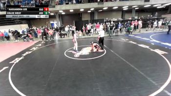 155 lbs Cons. Round 2 - Kassandra Lee, Unattached vs Chloe West, Unattached