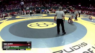 D3-113 lbs Cons. Round 2 - Stephen Patterson, Waynedale vs Trey Huber, Versailles