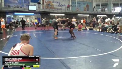 140+ Round 1 - Austin Daigle, Lafayette Scrappers Wrestling vs Jonathan Foster, Rabbit Wrestling Club