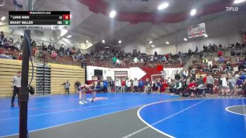 120 lbs Cons. Round 4 - Luke Nied, Lake Central vs Brady Miller, Contenders Wrestling Acadamy