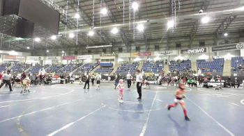 43 lbs Rr Rnd 1 - Brynn Peterson, Athlos Wrestling vs Romen Craft, No Escape Wrestling