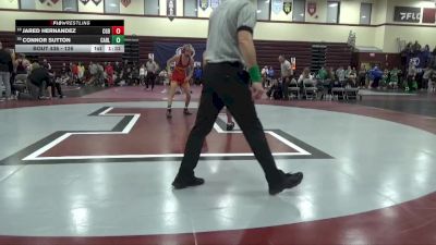 126 lbs Round 3 - Jared Hernandez, Clarion-Goldfield-Dows vs Connor Sutton, Carlisle