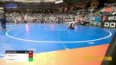 64 lbs Quarterfinal - Anthony Ragona, Built By Brunson vs Aidan Slagter, Threestyle