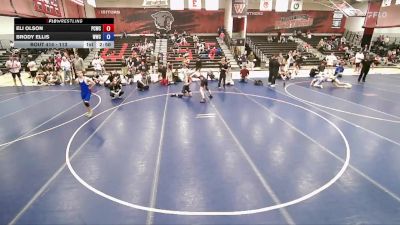 113 lbs Semifinal - Eli Olson, Park City Wrestling Club vs Brody Ellis, Wingz Wrestling Club