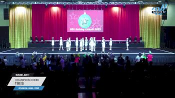 Champion Cheer - Tikis [2023 L2.1 Mini - PREP Day 1] 2023 NCA Holiday Classic